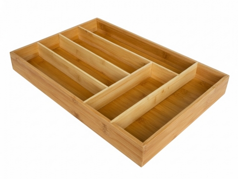 Vietnam 6-division bamboo drawer organizer